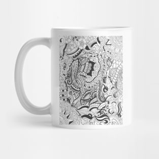 Zentangle ornament Mug